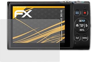 atFoliX Screen Protector compatible with Canon Digital IXUS 285 HS/PowerShot ELPH 360 HS Screen Protection Film, anti-reflective and shock-absorbing FX Protector Film (3X)