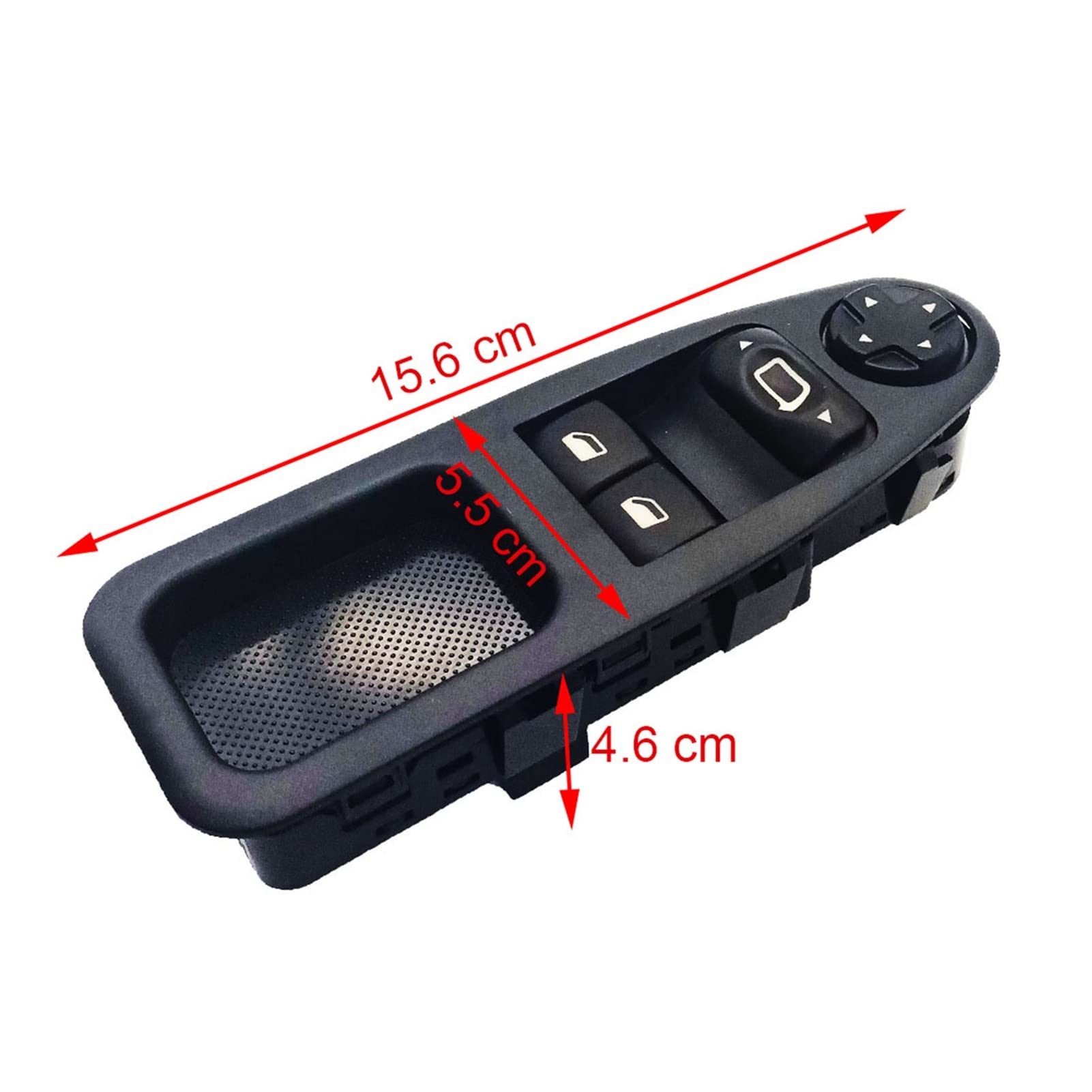 Commande Lève-vitre Gauche/droit Pour Peugeot 206, 306, Expert - Neuf Sous Emballage