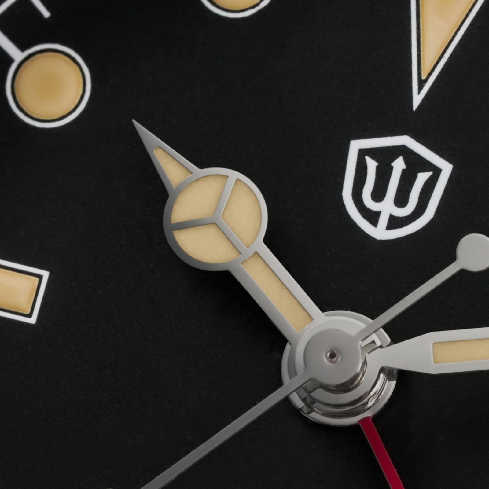watchdives GMT Uhren Für Männer, WD6542 Männer Uhr NH34 Automatische Armbanduhr 38mm Bubble Domed Saphirglas Uhren 100M Wasserdicht