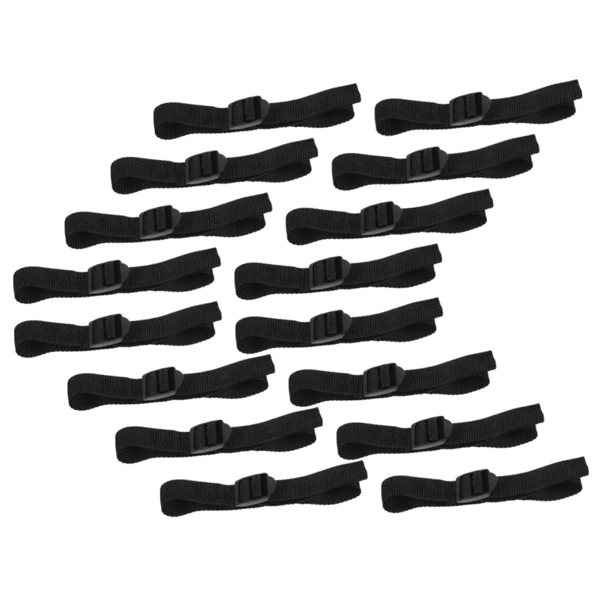 IWOWHERO Lawn Care Accessory 16pcs Adjustable Lawn Aerator Shoes Straps for Grass Cutting Shoes