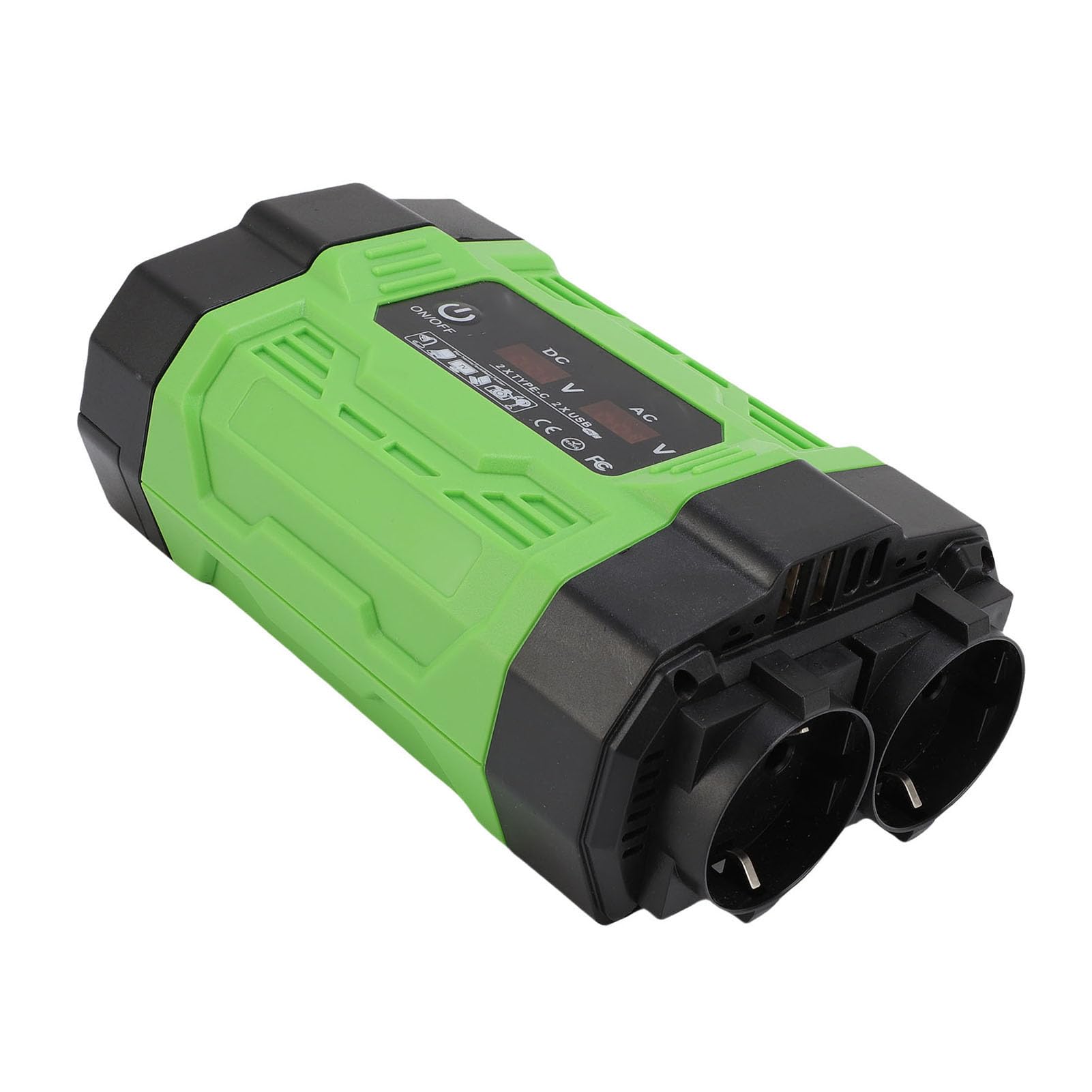 Inversor de Corriente para Automóvil de 300 W, 12 V a 220 V con 2