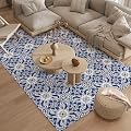Candockway Carpet Tiles Peel and Stick, Squares Anti-Slip Carpet Floor Tile 12 Pcs 15.75'' x 15.75'', 0.38'' Thick Soft Padded, Reusable Waterproof Carpets for Living Room Bedroom