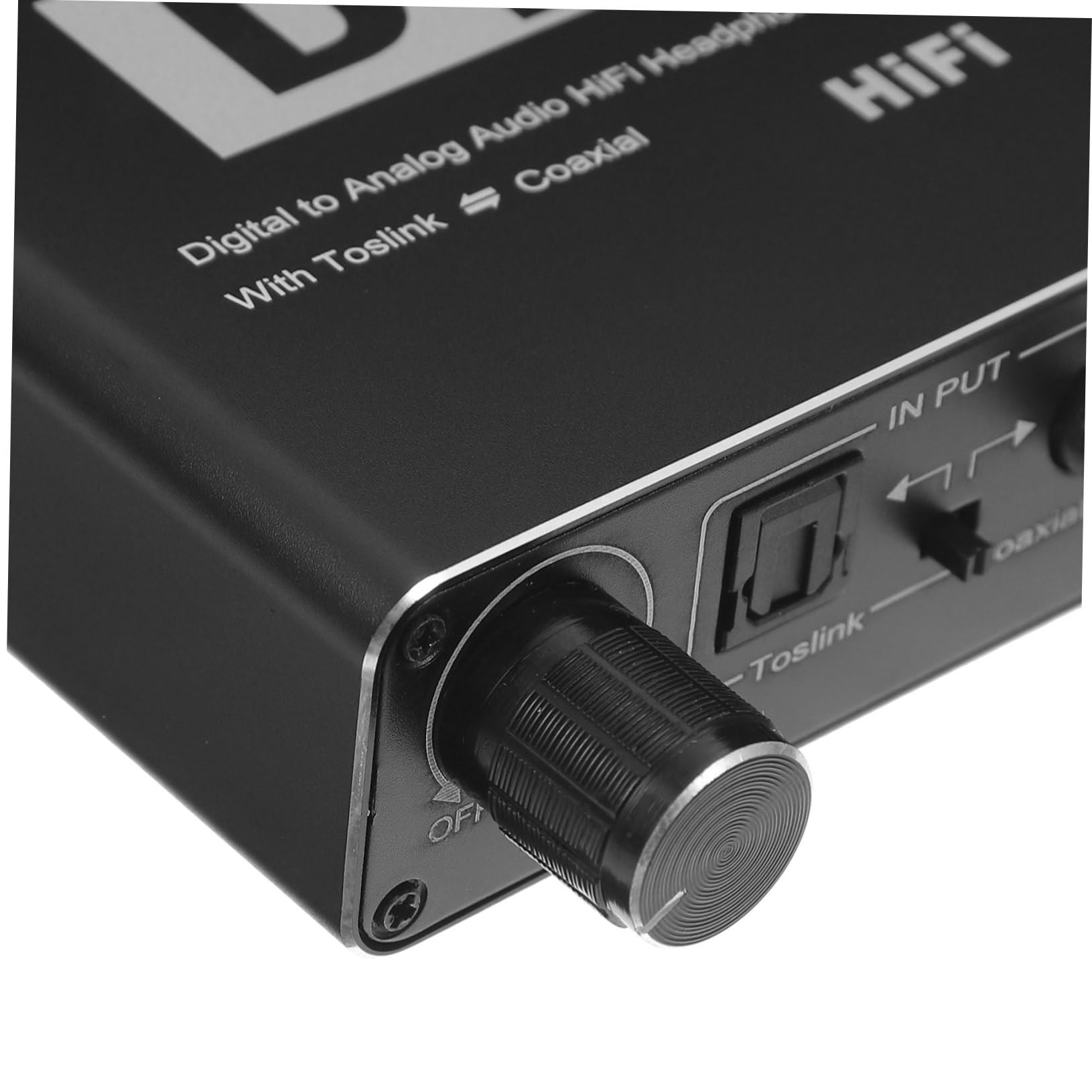 OSALADI Convertitore Audio Digitale Analogico Ottico Adattatore Compatto Per Dispositivi Digitali e Impianti Audio Analogici Qualità Del Suono Inalterata e Facile Da Trasportare