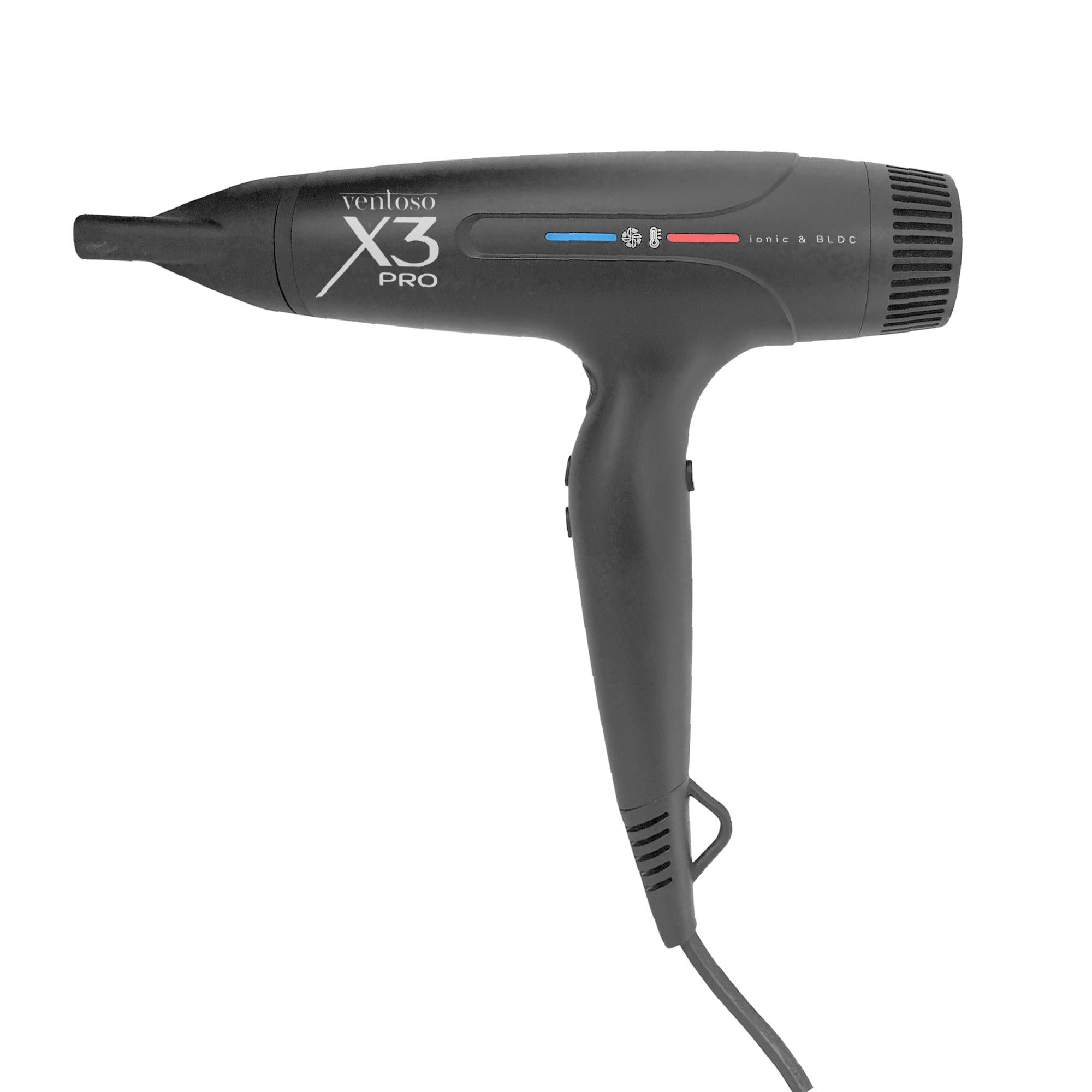 Ventoso X3PRO Yeni Nesil Dijital Fön Makinesi 2400 Watt İyonik Teknoloji Kömürsüz Motor