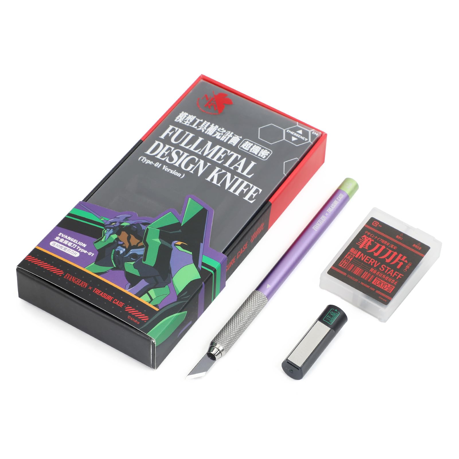 Evangelion Unit-01 Craft Knife: The Ultimate Otaku Tool