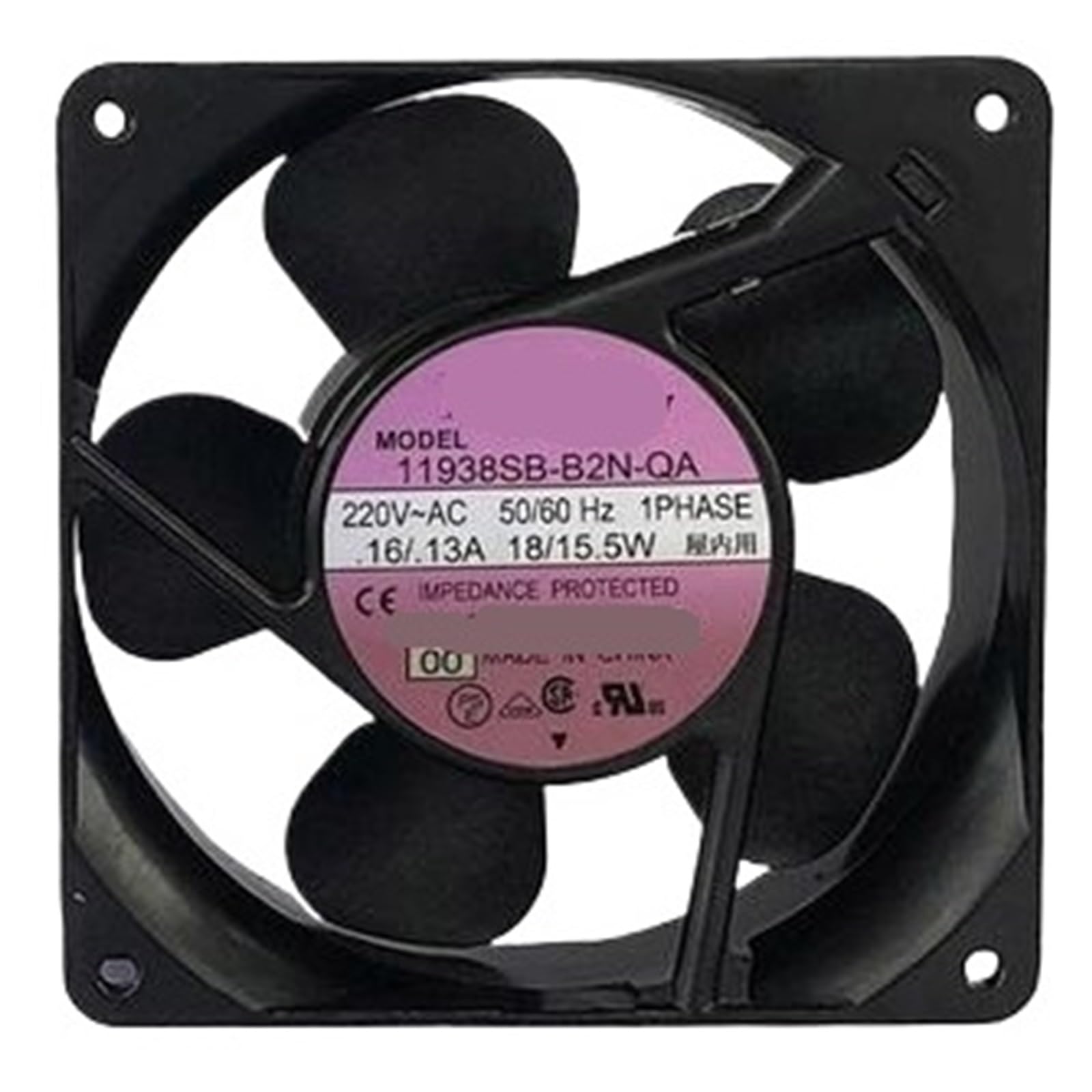 VDOQTLJT 11938SB-B2N-QA AC 220V 18/15.5W 120x120x38mm Cooling Fan
