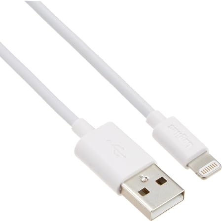 Logitec ロジテック 一年保証 iPhone6s/6s Plus対応Apple認証 (Made for iPhone取得) Lightningケーブル 0.5m ホワイト LHC-UALO05WH