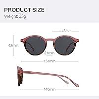 Vista 25 de ZENOTTIC Lentes de sol redondos polarizados, elegantes lentes de sol para hombres y mujeres, retro clásicos, selección de varios estilos