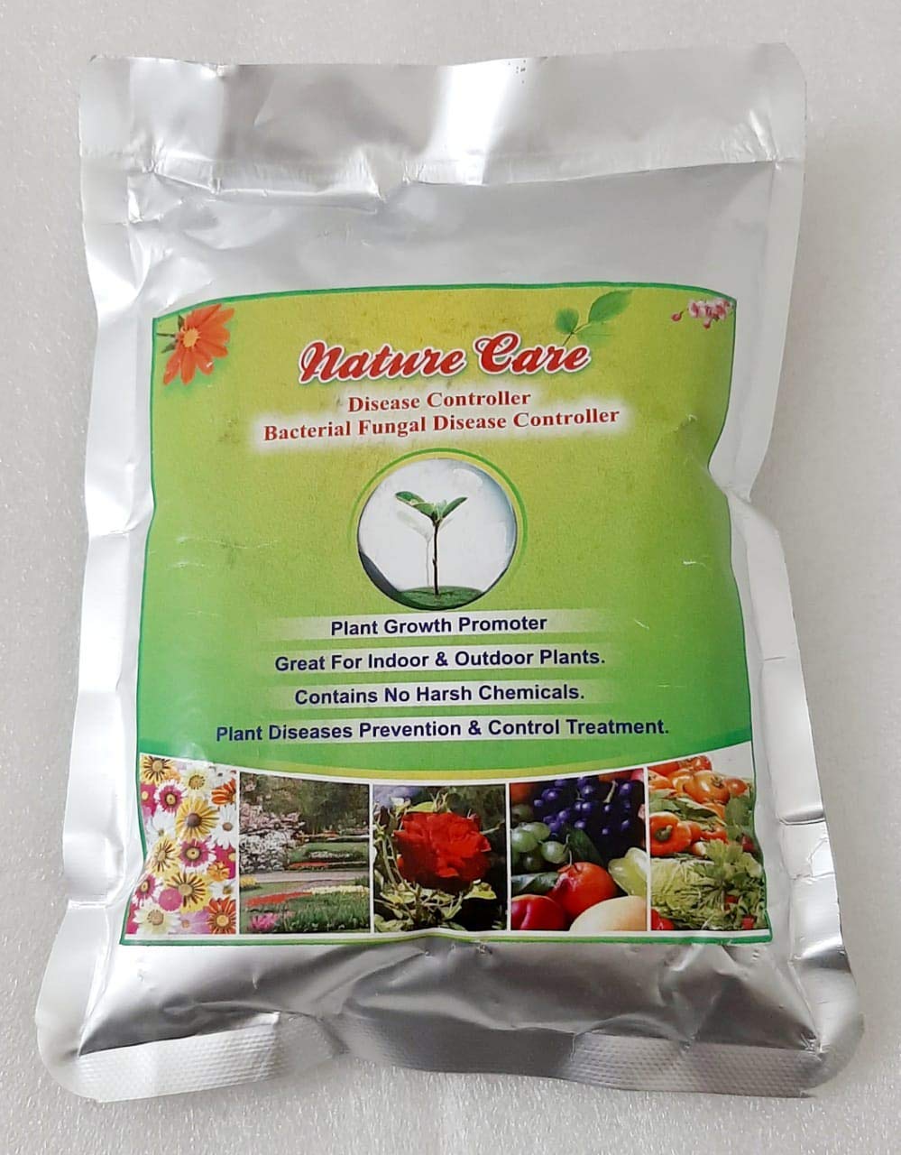 Zircon's - Nature Care Disease Controller | Bacterial Fungal Disease Controller Essential for Plants, Vegetable, Flower, and Garden Plants - Against Root/Stem Rot, Wilt Fungal Diseases, Mildew, Rust, Blight Disease, Control (Pack of 2, 200gm Each)
