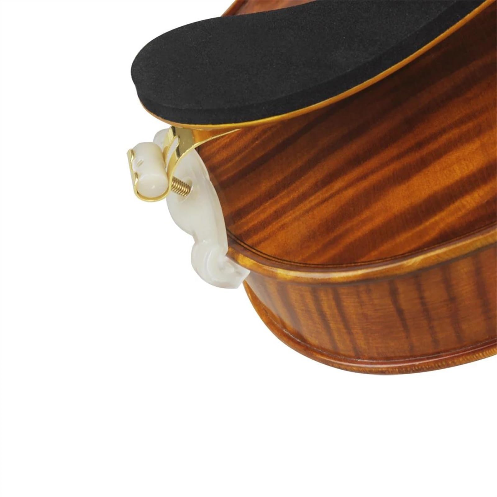 poggiaspalla per violino 4/4 Violino Spalliera Regolabile 1/2 1/4 3/4 Violino Spalliera Morbida Acero Spalliera Parti Di Violino Accessori(1/2-1/4)