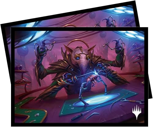 Miniatura 2 de Ultra PRO - March of The Machine - Fundas protectoras de 100 piezas para cardán, Gremlin Prodigy para magia The Gathering, protege y almacena