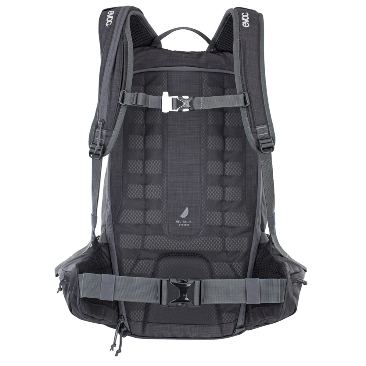 EVOC LINE 30 Sac à dos de transport all-mountain (NEURALITE SYSTEM, fixation pour skis, compartiment séparé pour avalanches avec plan d'urgence, BODDY HUGGING)