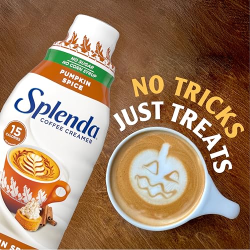 Image of SPLENDA Sugar Free Pumpkin Spice Coffee Creamer, 32 Fl Oz. (Pack of 2)