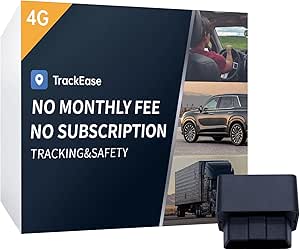 GPS Tracker for Vehicles No Monthly Fee, No Subscription, Real-Time Tracking, 4G SIM and Data Included, Trip History, GeoFence, Speeding Alerts, OBD asin的图片