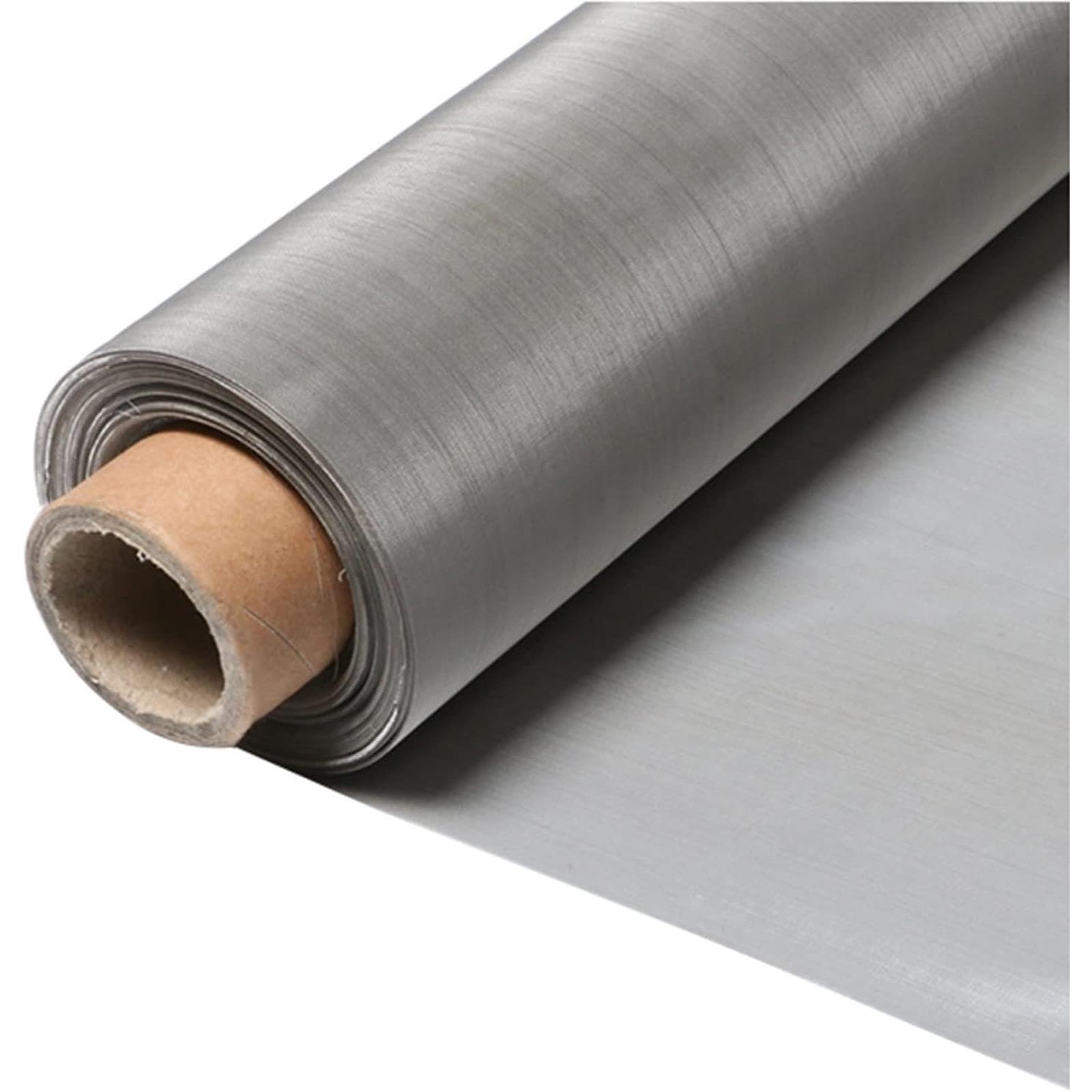 Rollo de Malla de Acero Inoxidable de 14 Mallas, Rejilla metálica Duradera para Ladrillos de ventilación, armarios y proyectos de Bricolaje (1,2 x 1 m).
