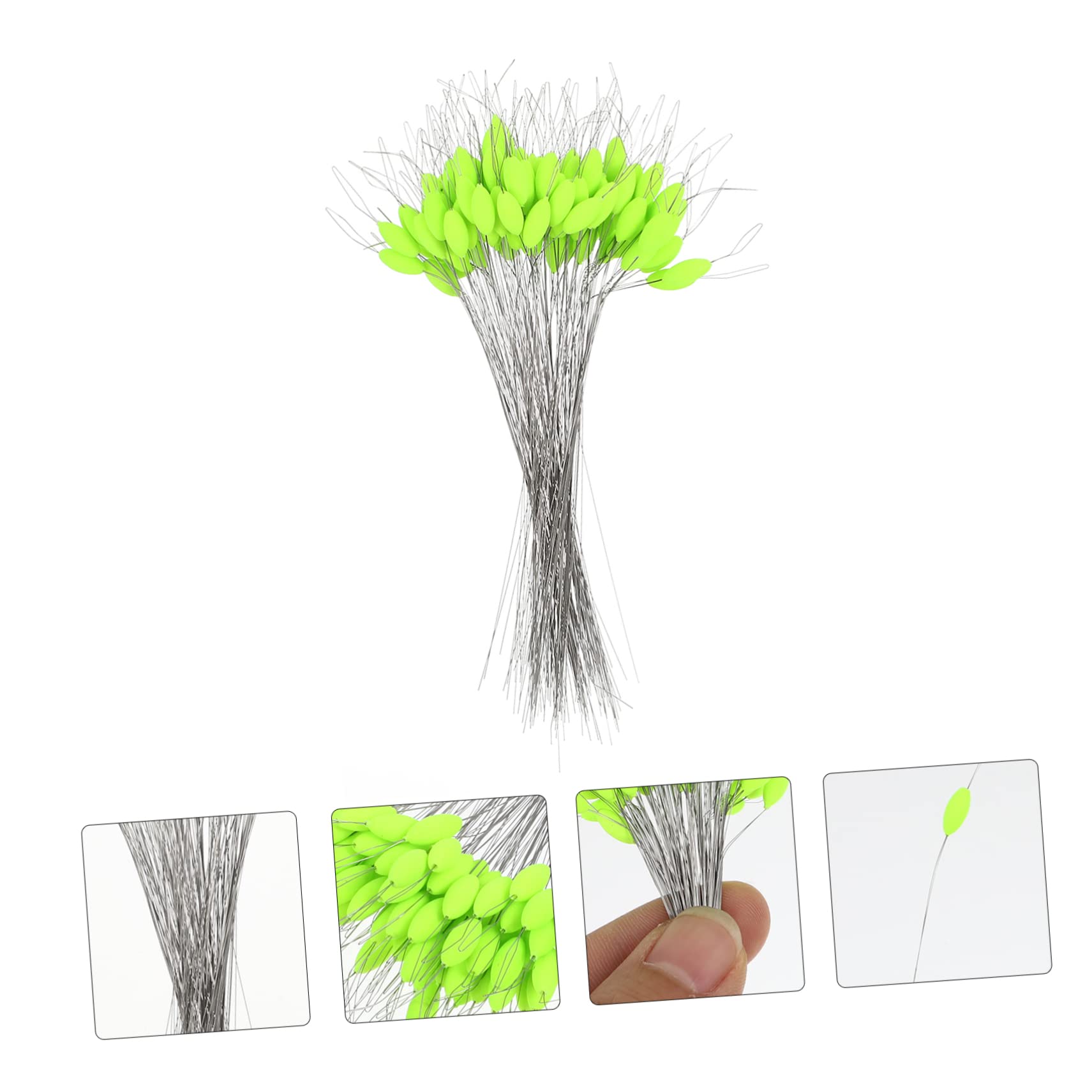 2 Ensembles Flotteur de pêche Gadgets de pêche flotteurs pour la pêche Flotteur de mer flotteurs de Canne à pêche Flotter bouée Fournitures de pêche Outil de pêche Plastique Green