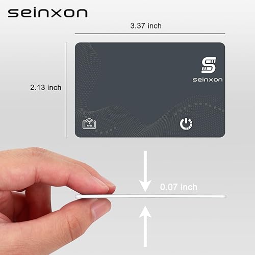 Miniatura 8 de Buscador de billeteras Tarjeta de bloqueo RFID IP68 Item Tracker Funciona con Apple Find My APP y Red con Clip de Recarga (solo iOS)