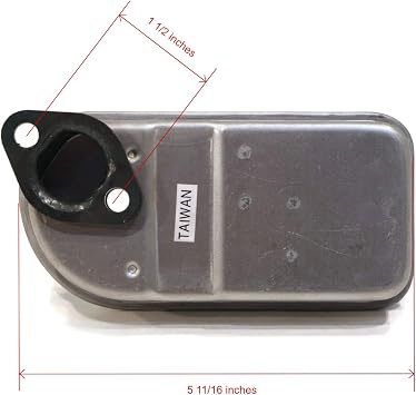 Bolt-On Muffler Replaces Tecumseh 32401