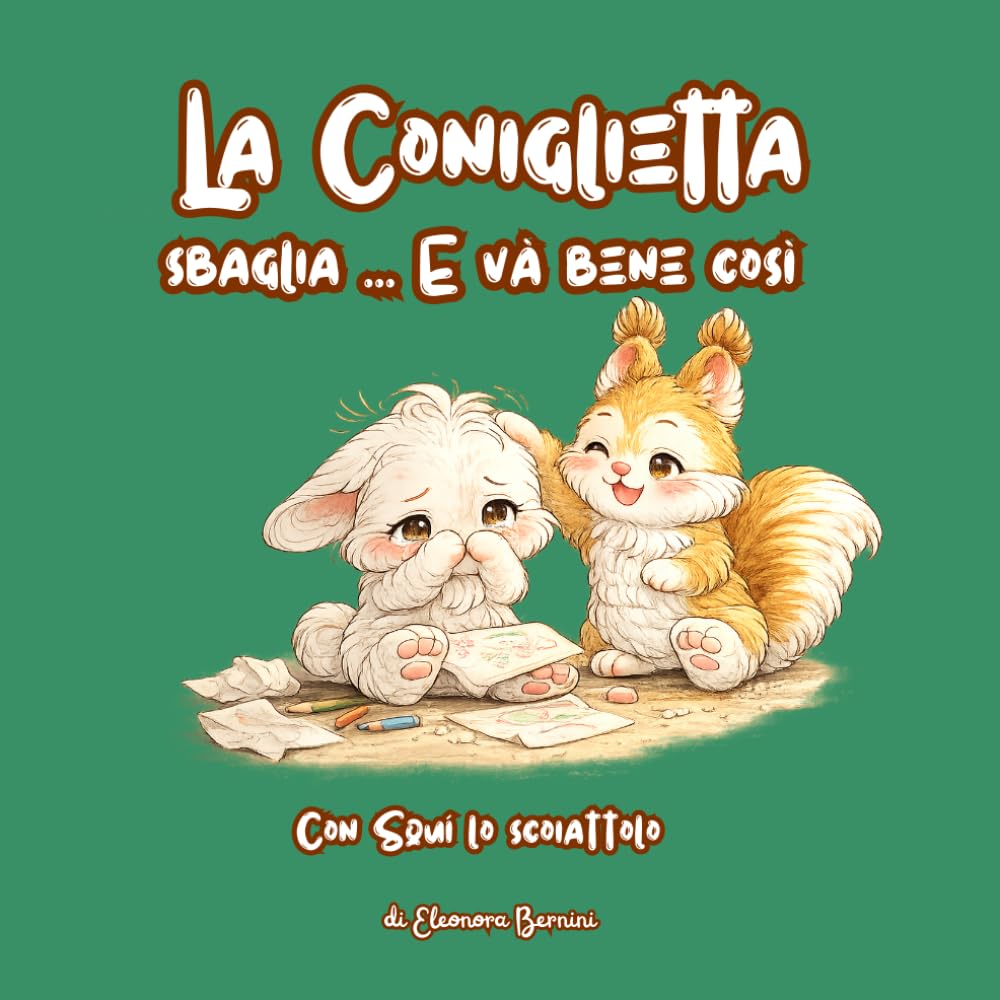 La Coniglietta sbaglia...e và bene così!: Libro gioco bambini 2 - 4 anni