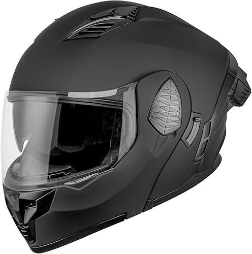 Miniatura 7 de Cascos modulares de motocicleta de cara completa abatible, casco de motocicleta para bicicleta de calle, unisex, modelo 167 para adultos