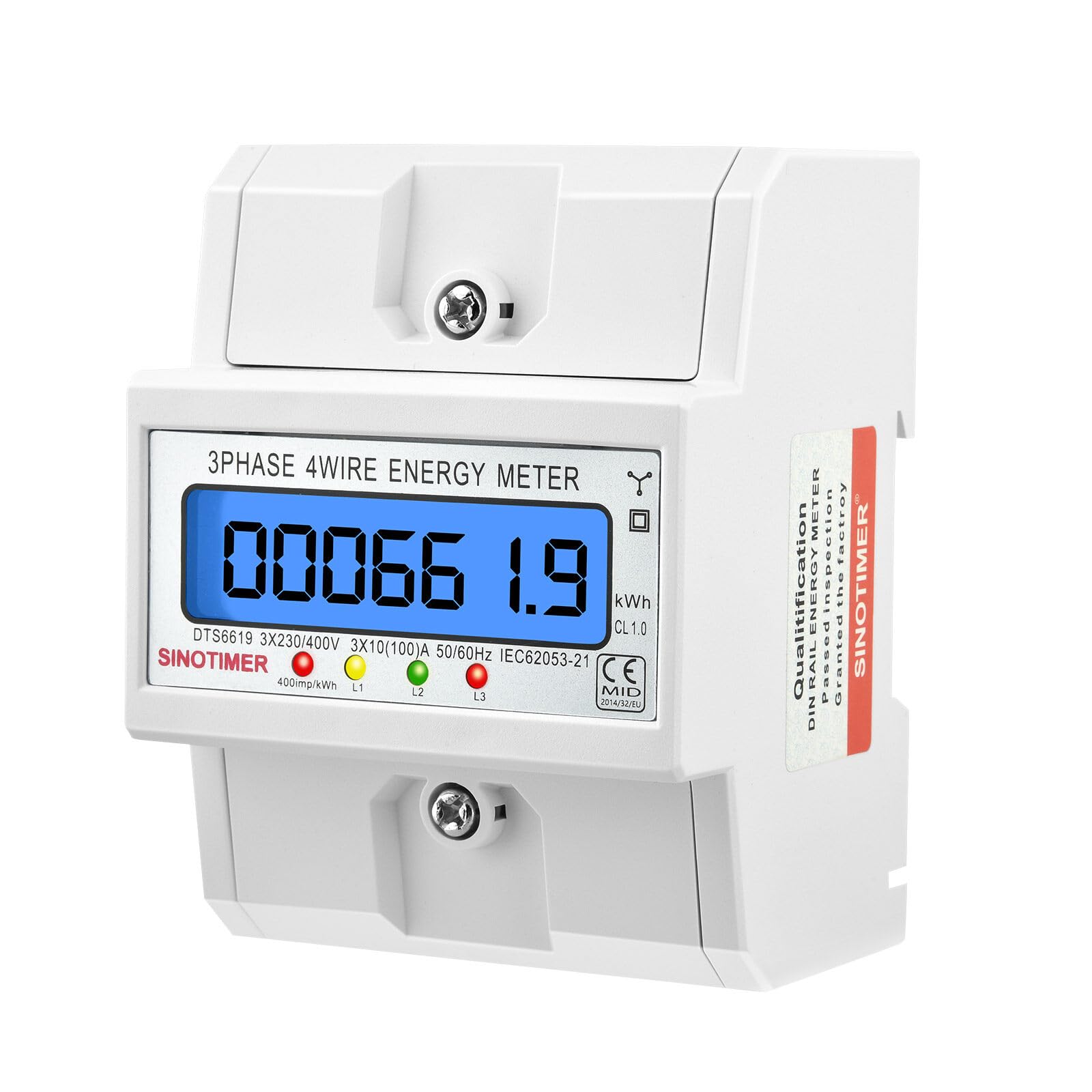 Contatore Di Energia Da 4 Moduli DIN "Energy-400 PAR" - S.p.A - Foto 11