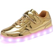 Kids Light Up Shoes with USB Charging Flashing LED Sneakers Luminous Dancing Shoe for Boys and Girls Child Unisex