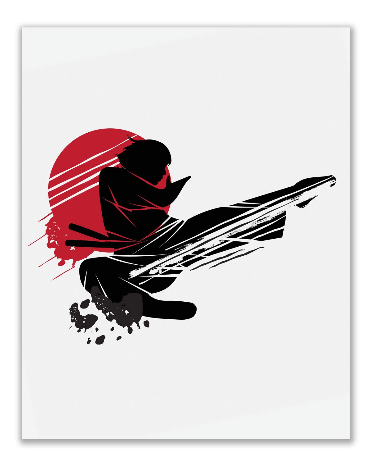 Wandbild „Karate Kampfkunst II von nobelart