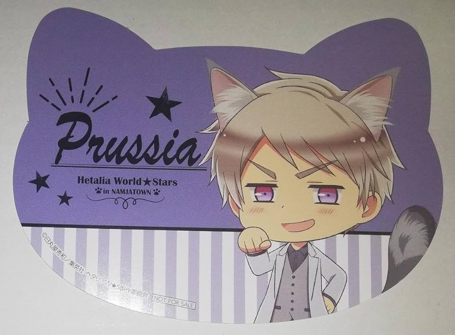 ◆ ヘタリア　クリアファイル　ねこたりあ　スペイン・ロマーノ・プロイセン他 ◇ ヘタリア クリアファイル ねこたりあ スペイン・ロマーノ