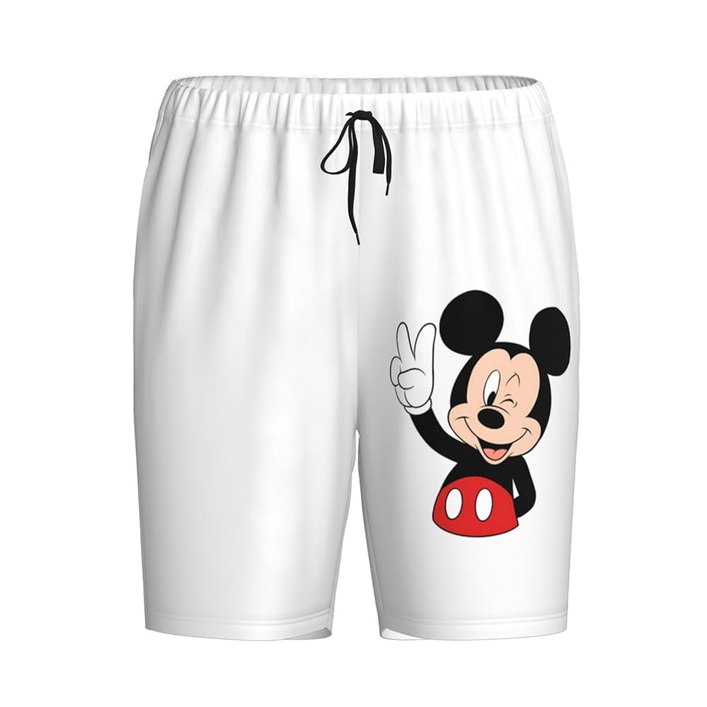 Disney Sport ミッキーマウス柄ショートパンツ 日本製マンシングウェア 000000012601-01-m.jpg?t=