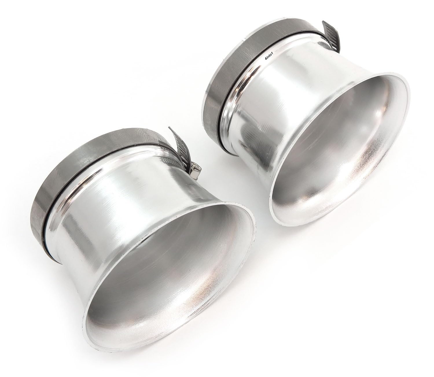 Amazon.com: Set of 2 Silver Shorty Velocity Stacks - 54mm | Fits