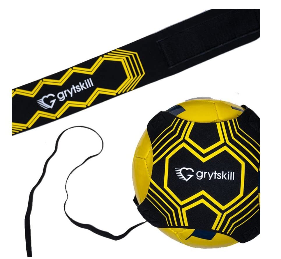 Grytskill Football Solo Trainer adjustable waist belt for football drills, football kick, dribbling, first touch and skills development. Ages 4 +, Football not included (B0BR9XHMGL) Amazon Price History, Amazon Price Tracker