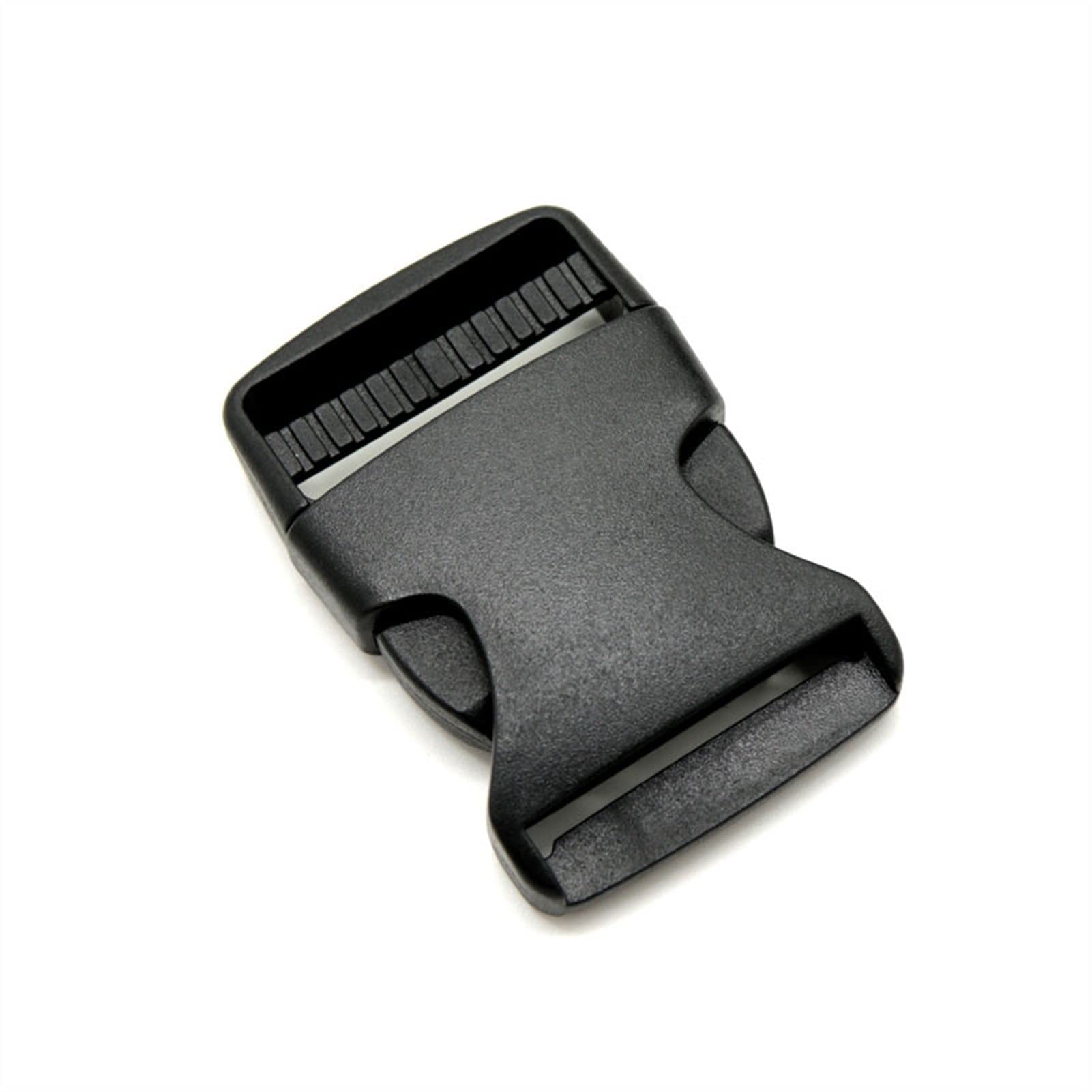 10 Fibbie Regolabili In Plastica Nera (38mm / 1,5”) – Ideali Per Zaini E Attrezzatura