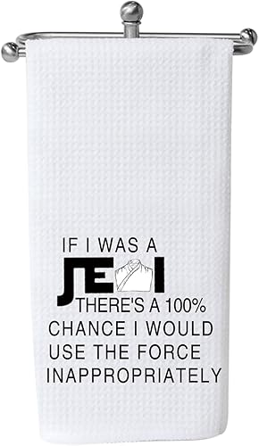 Divertida película inspirada en la cocina, decoración del hogar, regalo de anfitriona, saco de harina, toalla, toalla de mano, toalla de mano (IF I