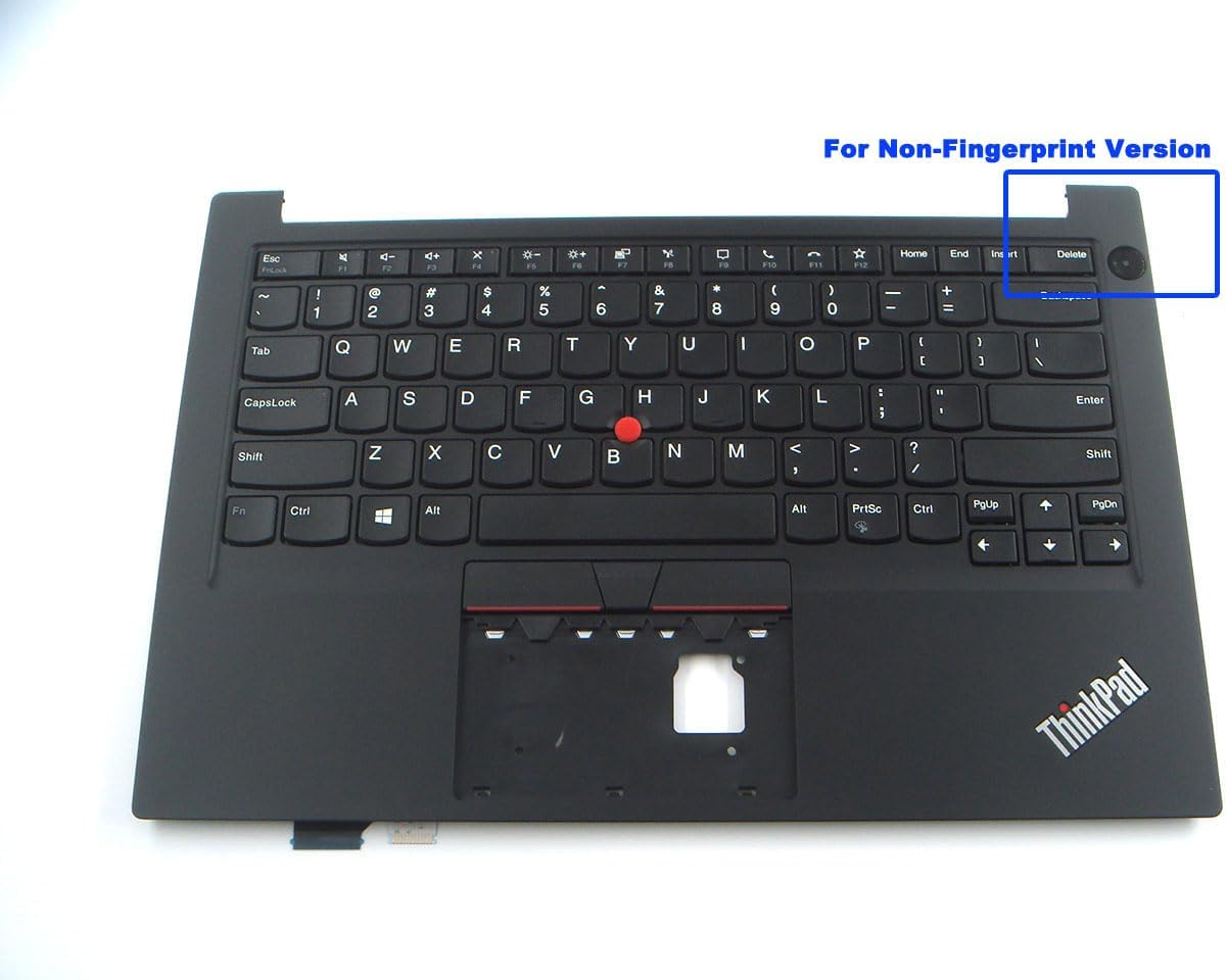 Parts for Lenovo ThinkPad E14 Gen 3 4 Palmrest Keyboard Bezel US Non-Backlit Keyboard Non-Fingerprint Version 5M11C44211