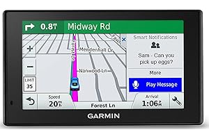 Garmin DriveSmart 51 NA LMT-S: Smart Driving Companion with Lifetime Maps