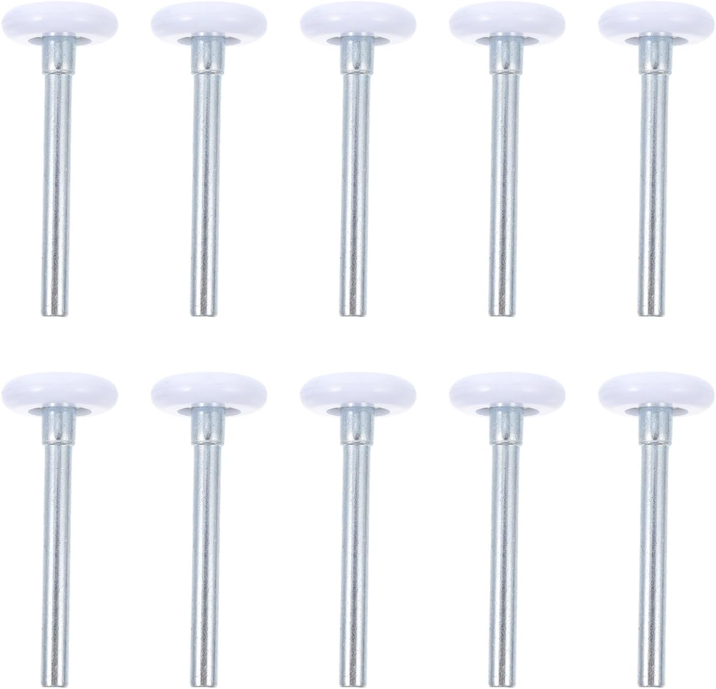 10Pcs Nylon Garage Door Rollers Smooth Sliding Guide Wheels for Garage and Sliding Doors Practical Accessories with Firm Texture and Reliable Craftsmanship