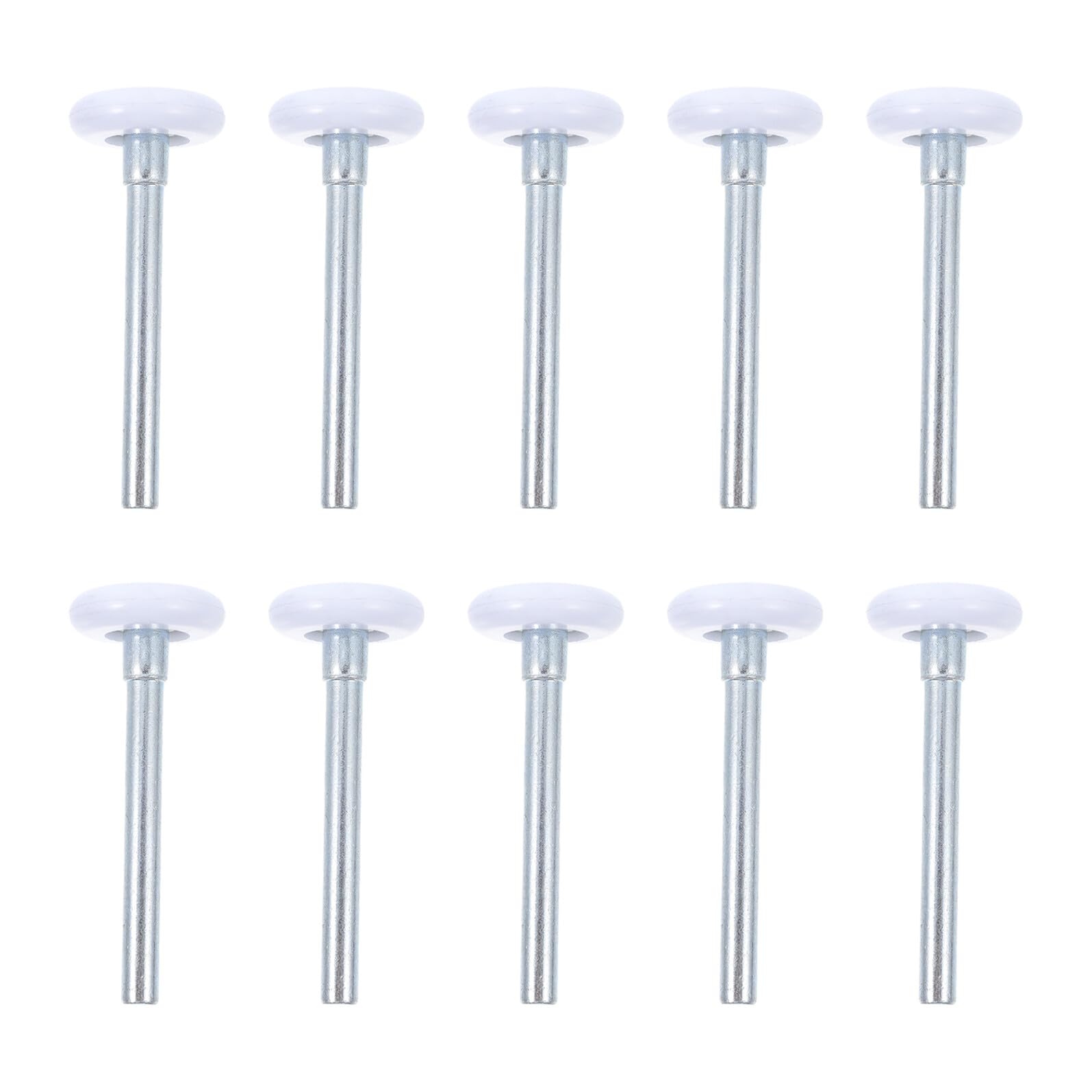 Roulettes de guidage nylon 46x120 mm pour réparer les vibrations d'une porte de garage coulissante