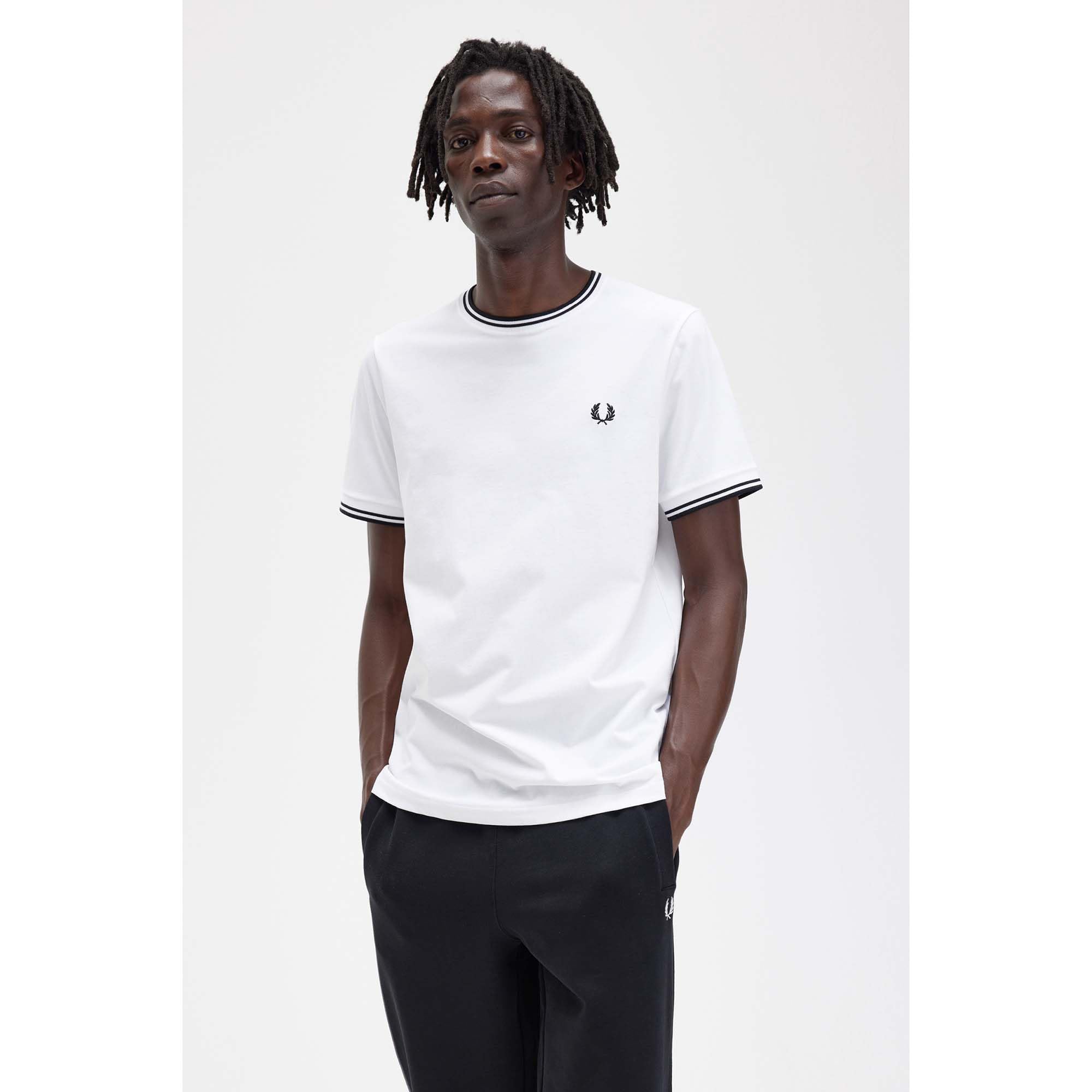 T-Shirt Fredperry FP Twin Tipped Adulto