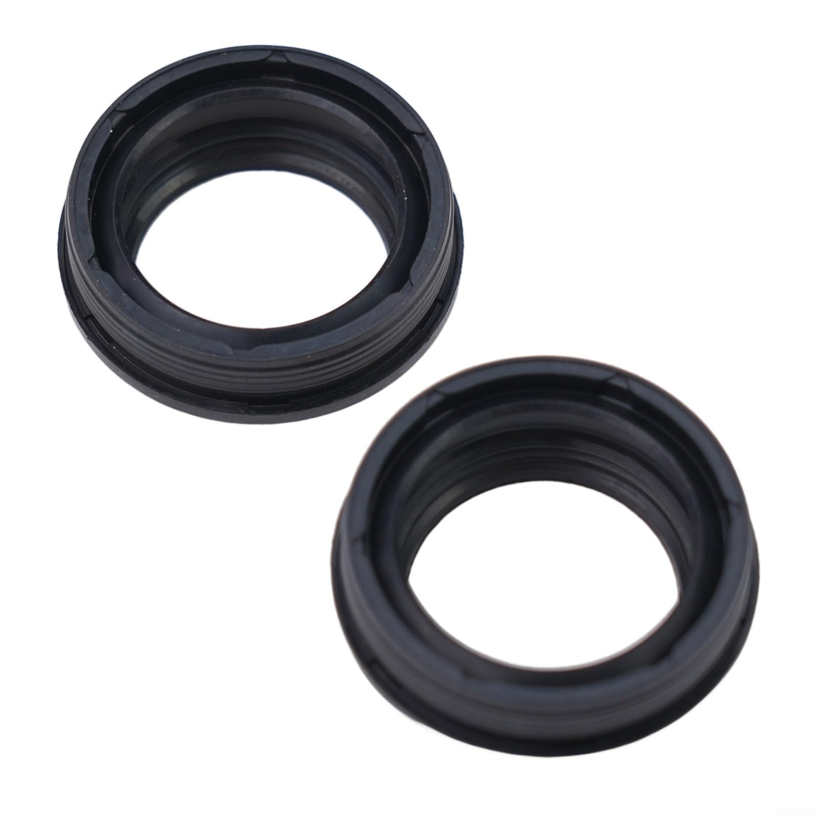Bicycle Fork Dust Seal Set, High-Strength Resin Plastic Wiper Oil Seals, Precision Fit for 28.6-34mm Stanchions, Cycling Maintenance Tool(32 * 42.8mm)