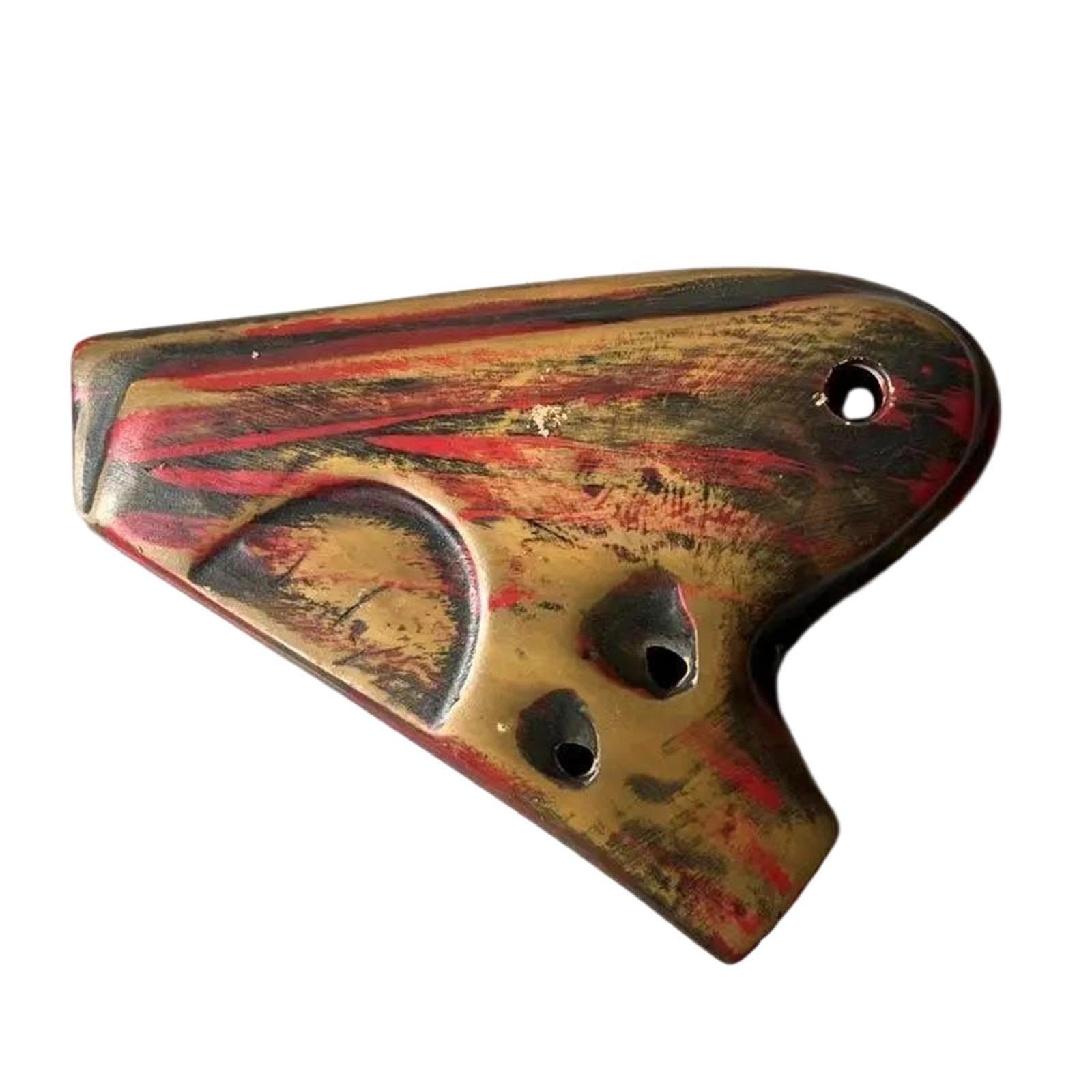 Ocarina Alto AE Tone Ocarina 16 Agujeros Doble Tubo