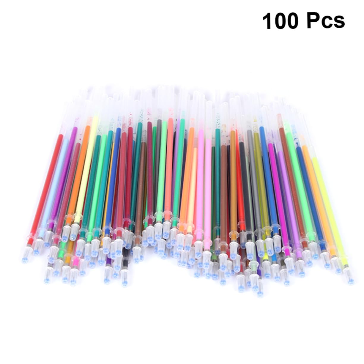LALAFINA Lot De 3 Recharges De Stylos Haute Performance Pointe De 0 8 Mm Pour Stylos Scolaires Et De Bureau 100 Pièces X 3