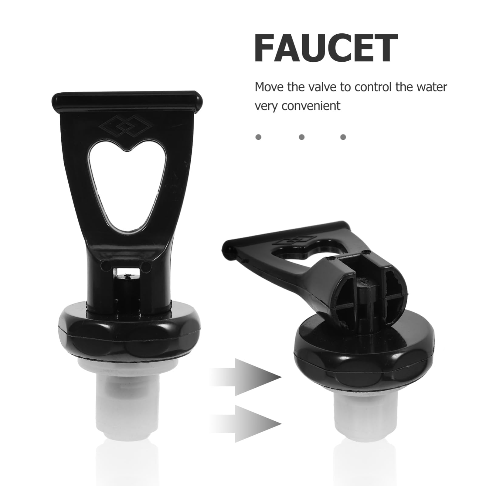 Rubinetto in Plastica per Dispenser Acqua Facile Installazione e Compatibilità, per Erogazione Bevande da Secchio Termico