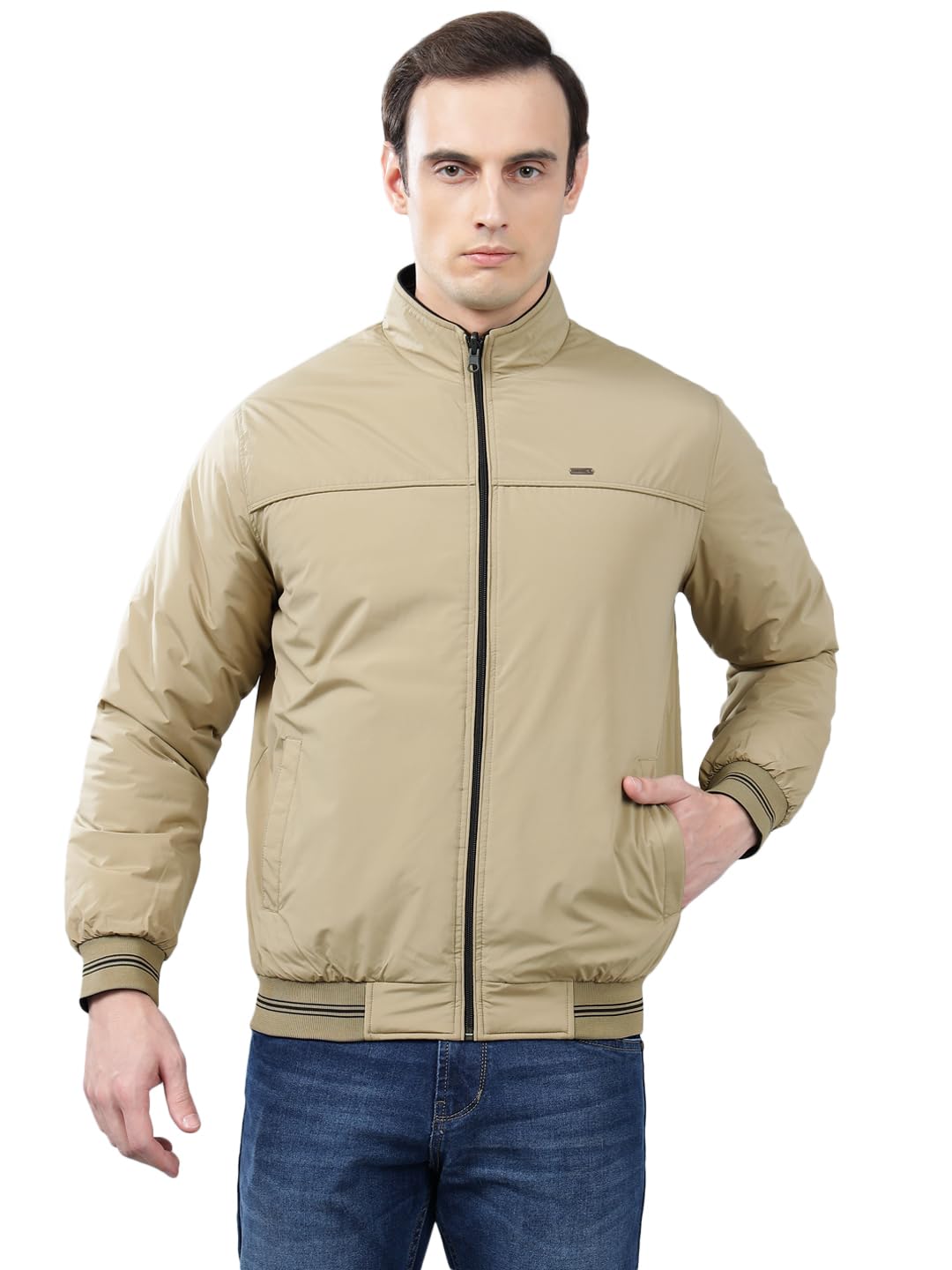 cantabil Solid Full Sleeves Mock Collar Regular Fit Mens Casual Reversible Jacket | Casual Winter Jackets for Men | Mens Jackets for Winter Wear (P_MJKT00232)-picture-27