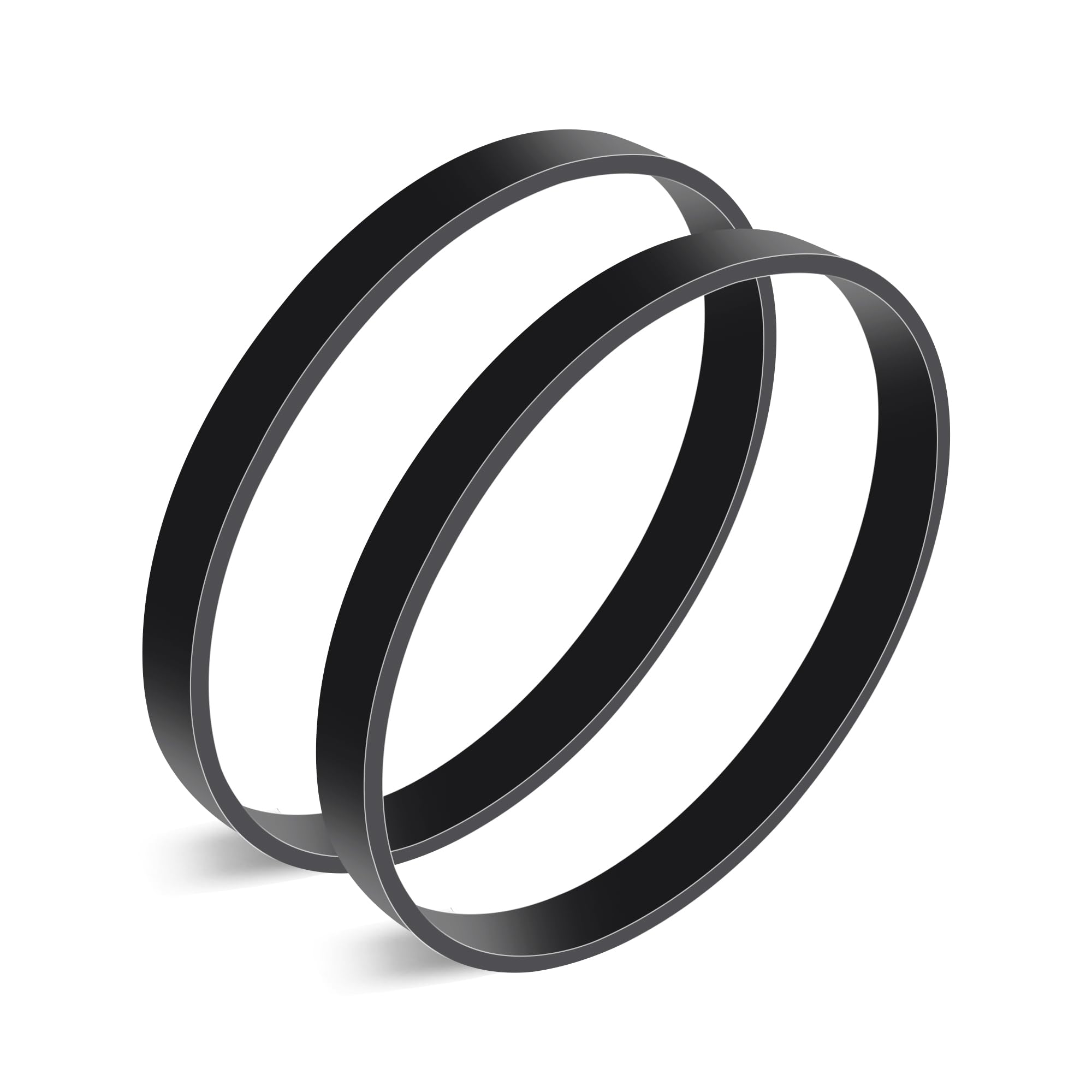 Replacement Belts for Riccar Upright Vacuum Cleaner, Fit Model 8000, 4000, 2000 and R Series, Replace Part A20-R2 (2 Pack)