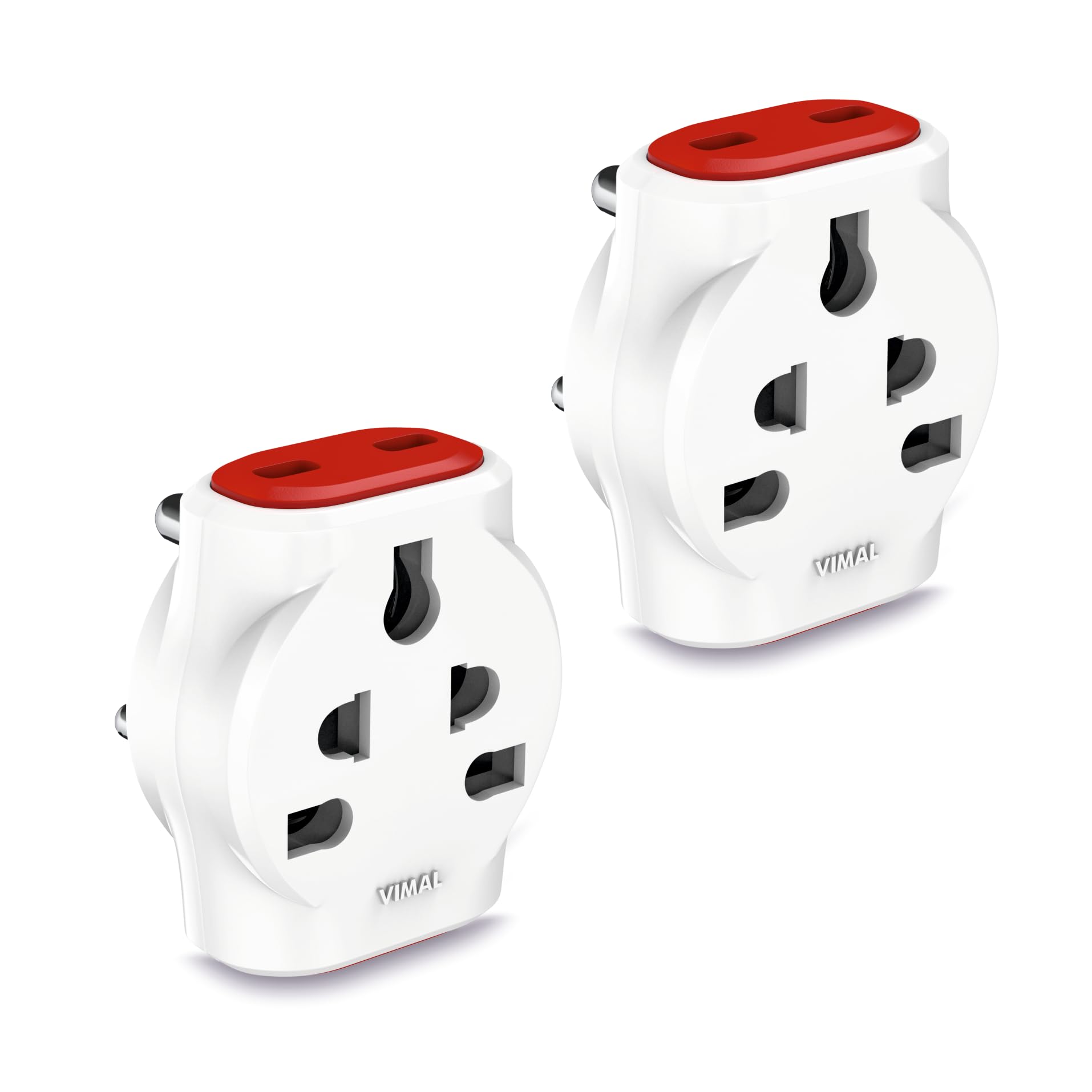 Vimal Reevo 3 Pin Travel Universal Multiplug Adaptor(2-Pack) (B08VF7316G) Amazon Price History, Amazon Price Tracker