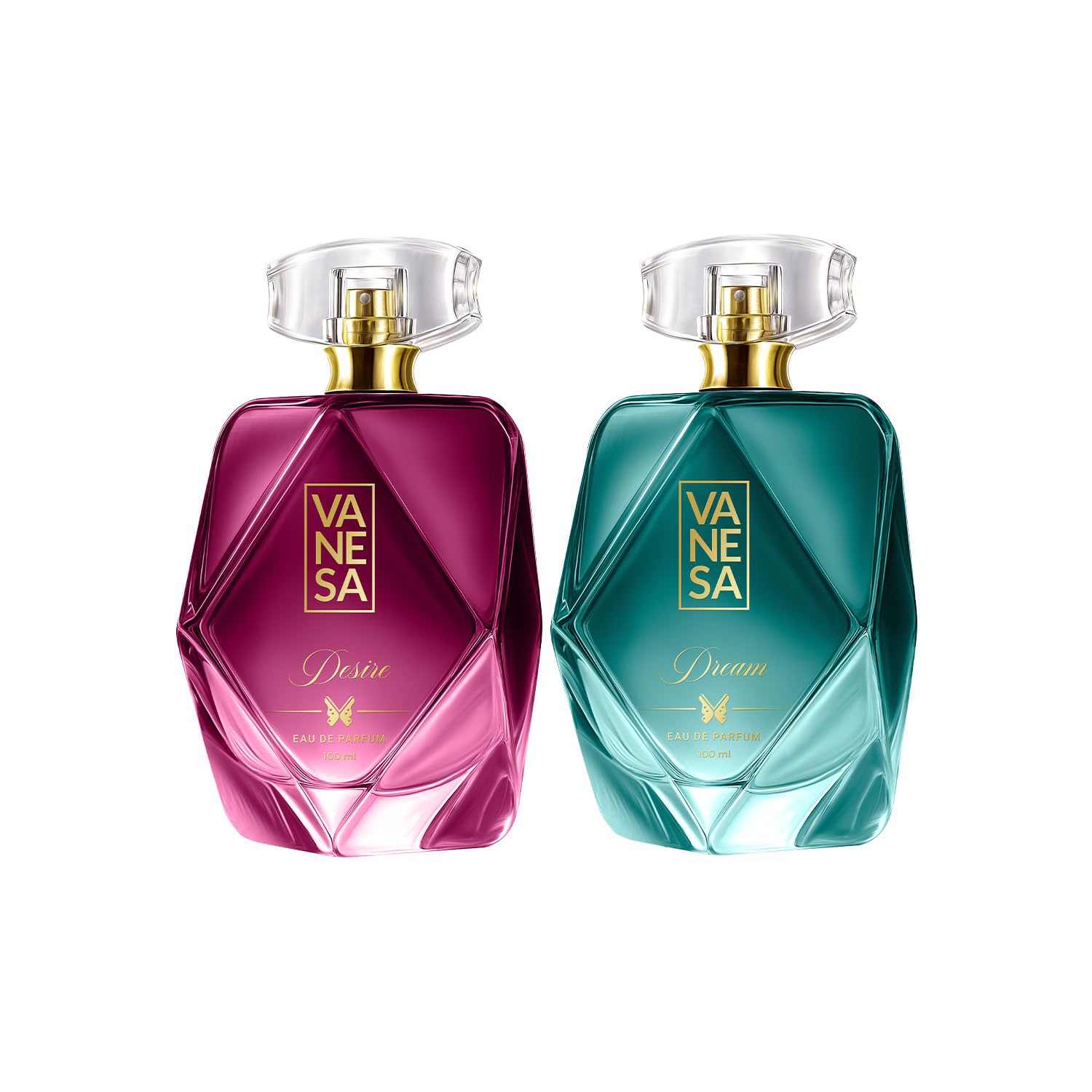 VANESA Dream & Desire Perfume For Women 100 ML Each, Pack of 2 | Long Lasting Eau Da Parfum-image-26