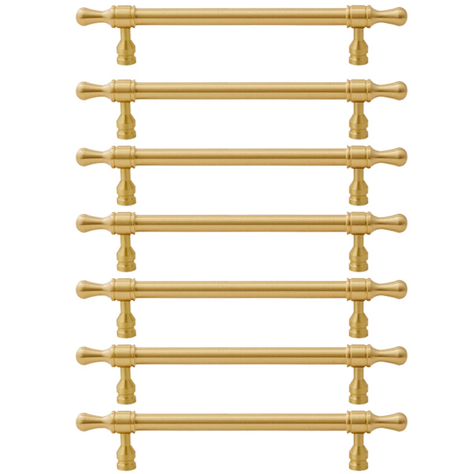 Poignées de meubles de chambre dorées pour créer une ambiance chaleureuse et lumineuse