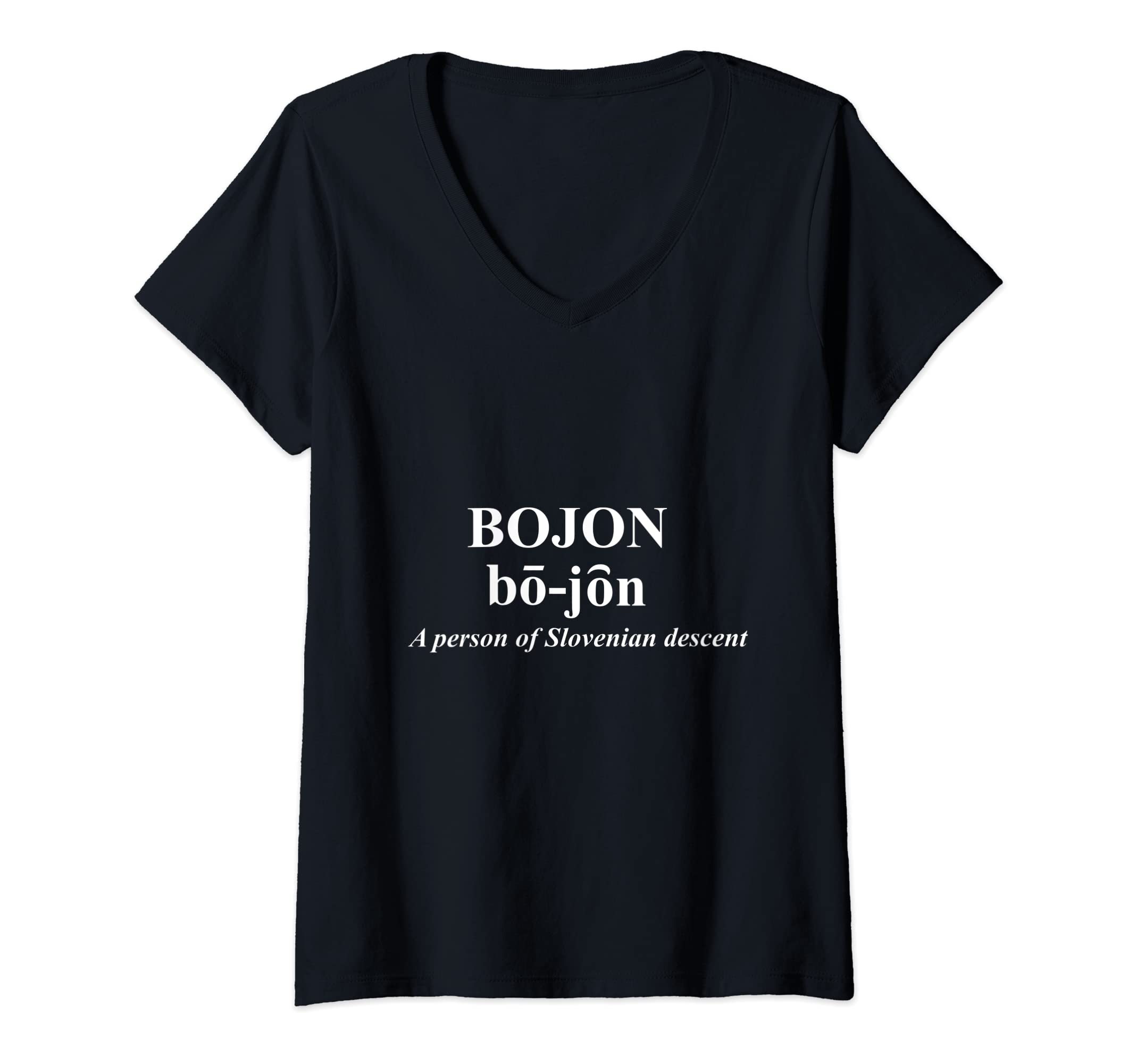 Womens What's a Bojon? V-Neck T-Shirt
