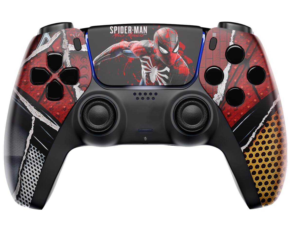 Manette PS5 DualSense Personnalisée - Design "Spidey Senses" (Neuve, Sans Fils)