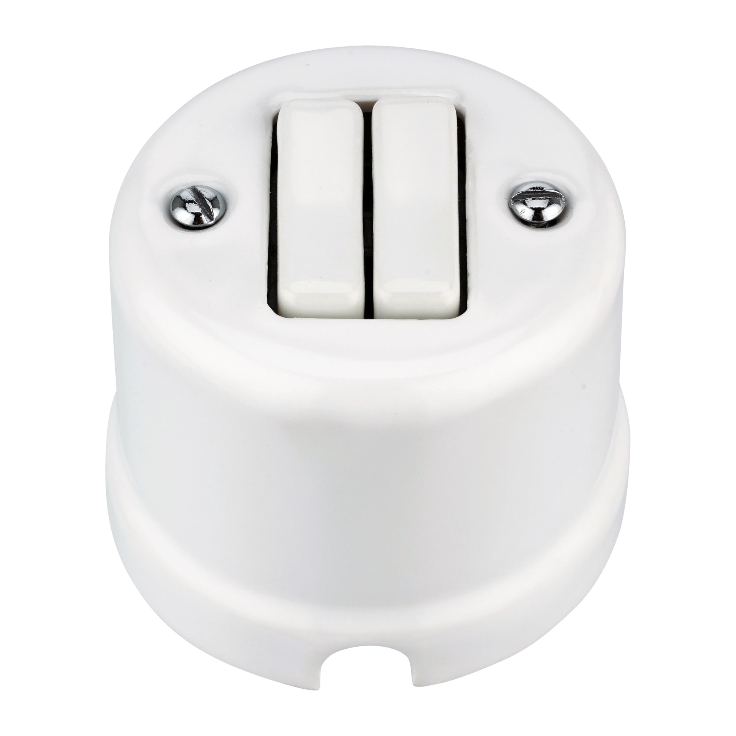 Commutatore Bticino 54 Doppio Interruttore 6A Vintage Originale Anni 50 60 - Foto 8